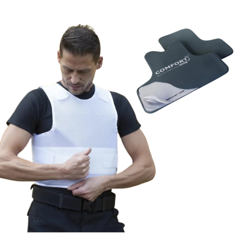 ENGARDE Colete Balístico Kit COMFORT-GEN7™ |Antibala-Antipunção-Anticorte|