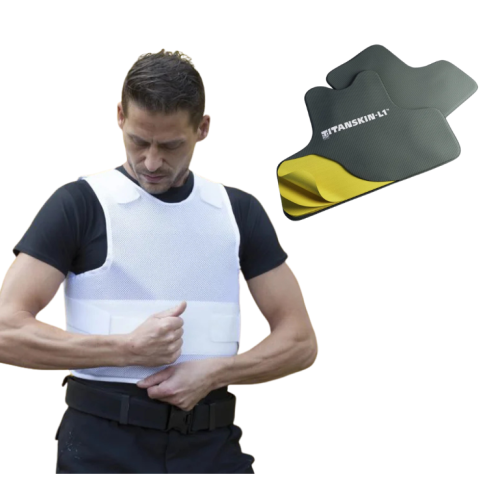ENGARDE Colete Balístico Kit TITANSKIN™ Series |Painel Anti-Punção Profissional|