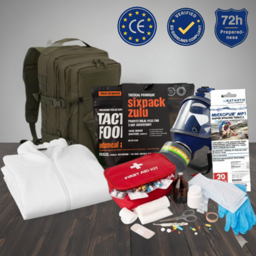 Kit CBRN | Proteção Química, Biológica, Radiológica e Nuclear