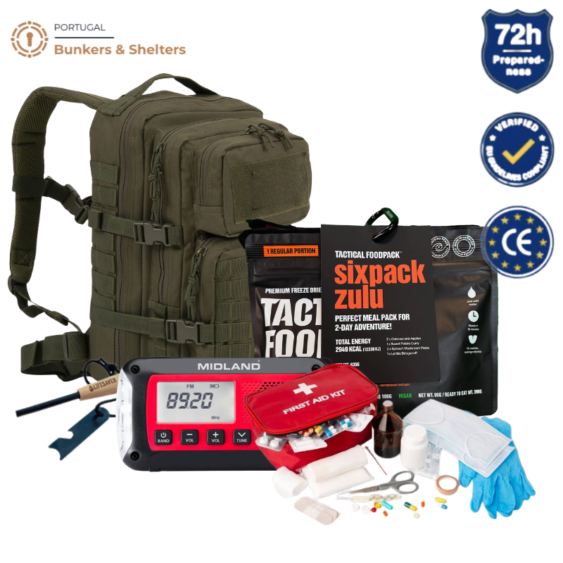 Kit-2 | Complete Emergency Survival, Food & First Aid |