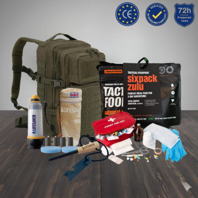 Basic Emergency Survival Kit 48 Hours | Food, Water & First Aid