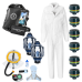 Kit CBRN NF1 |Emergência Nuclear P/ 2 Adultos + 1 Criança|