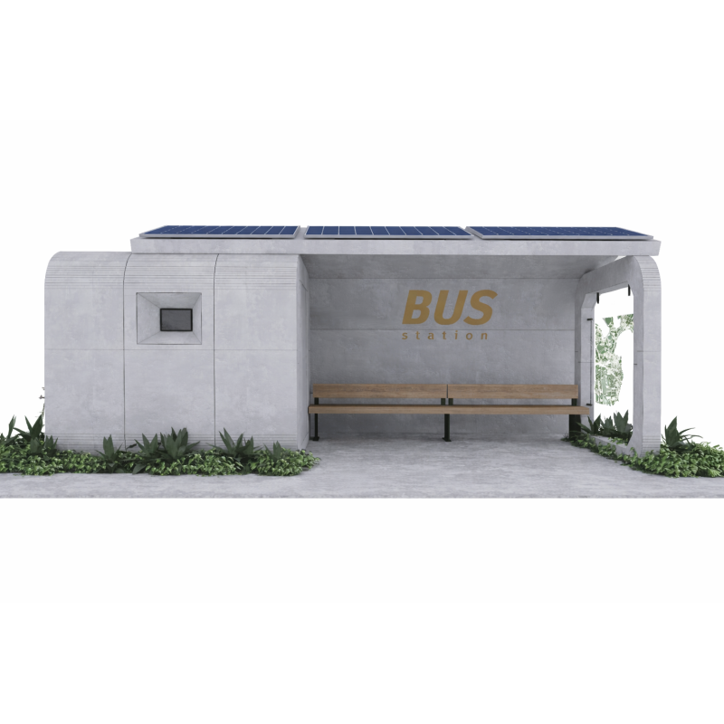 Concretis Station | Protective Shelter for Public Transport Stops