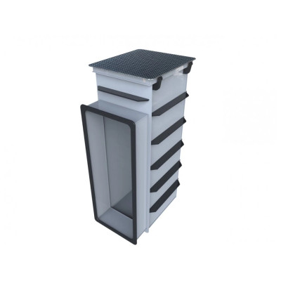 Poço de evacuação para Bunker/Shelter