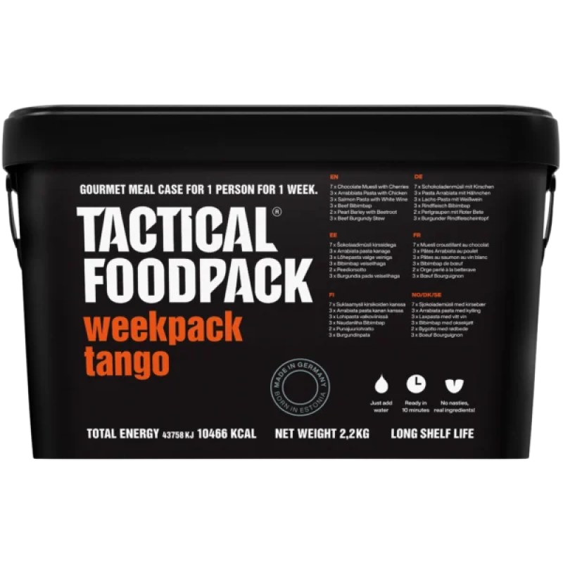 Tactical food | Weekpack Tango