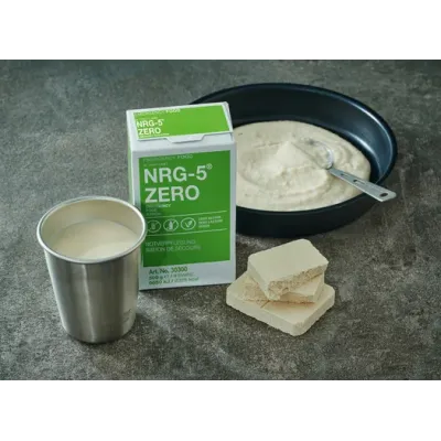 NRG-5® ZERO | Ração Alimentar de Emergência Vegan 1 Pessoa 72horas