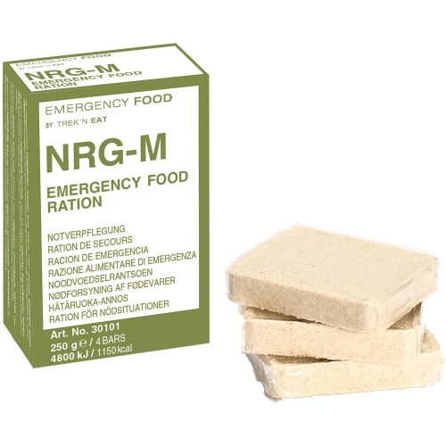 NRG-M  | Kit Ração Alimentar de Emergência Vegan 1 Pessoa 72horas