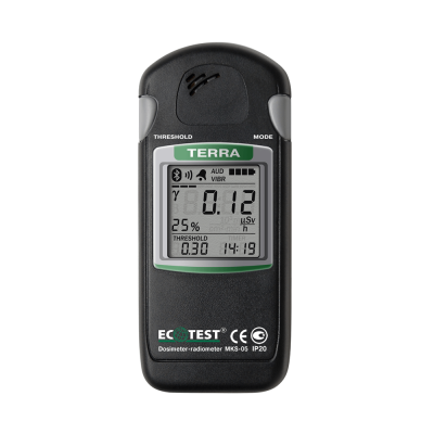 Detetor de Radiação Civil MKS-05 TERRA com Bluetooth