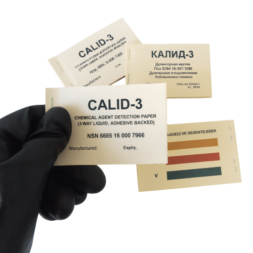 Papel detetor | Deteção Química kit 12 folhas