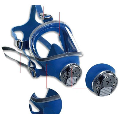 Máscara Nuclear RD40 NBC/CBRN BS-FFM (Não Inclui Filtro)