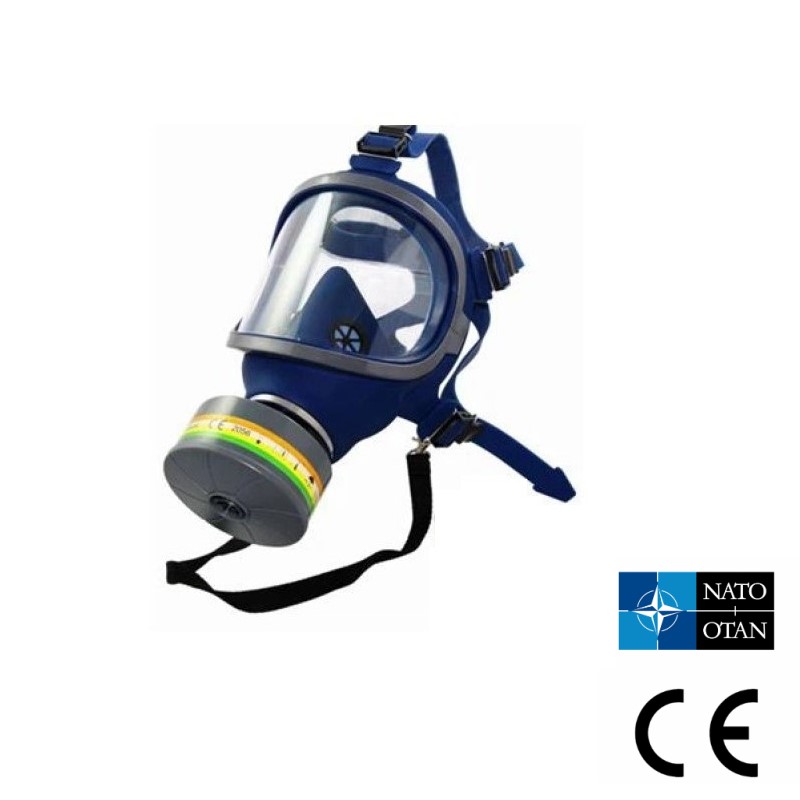 CBRN Nuclear Mask Kit | NBC Protection with 2 40mm Filters