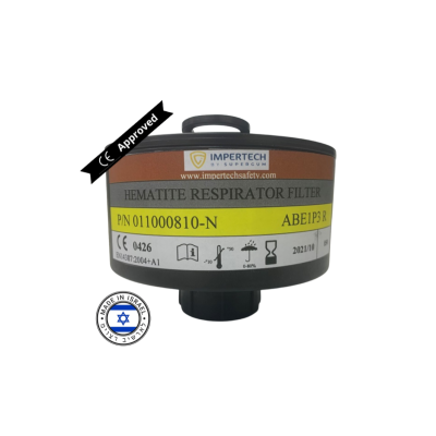 Filtro CBRN ABE1P3R RD40x1/7" (NATO) (reforçado de hematite)