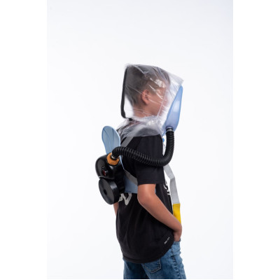 Máscara Nuclear NBC/CBRN QUARTZO p/ Crianças (Inclui filtro RD40)