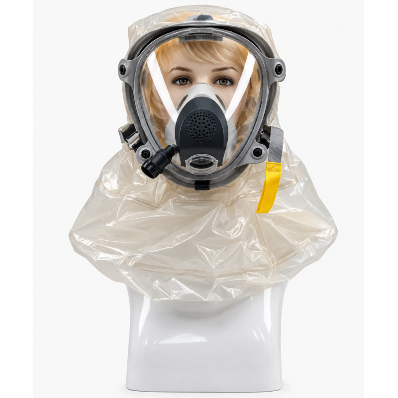 Mask CBRN Nuclear + hood + ONYX 45 PAPR (Includes Filter RD40x1/7" OTAN