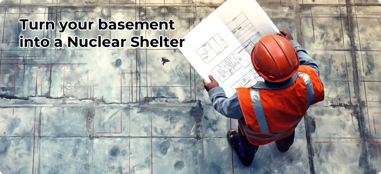 Turn you basement into a Nuclear Shelter